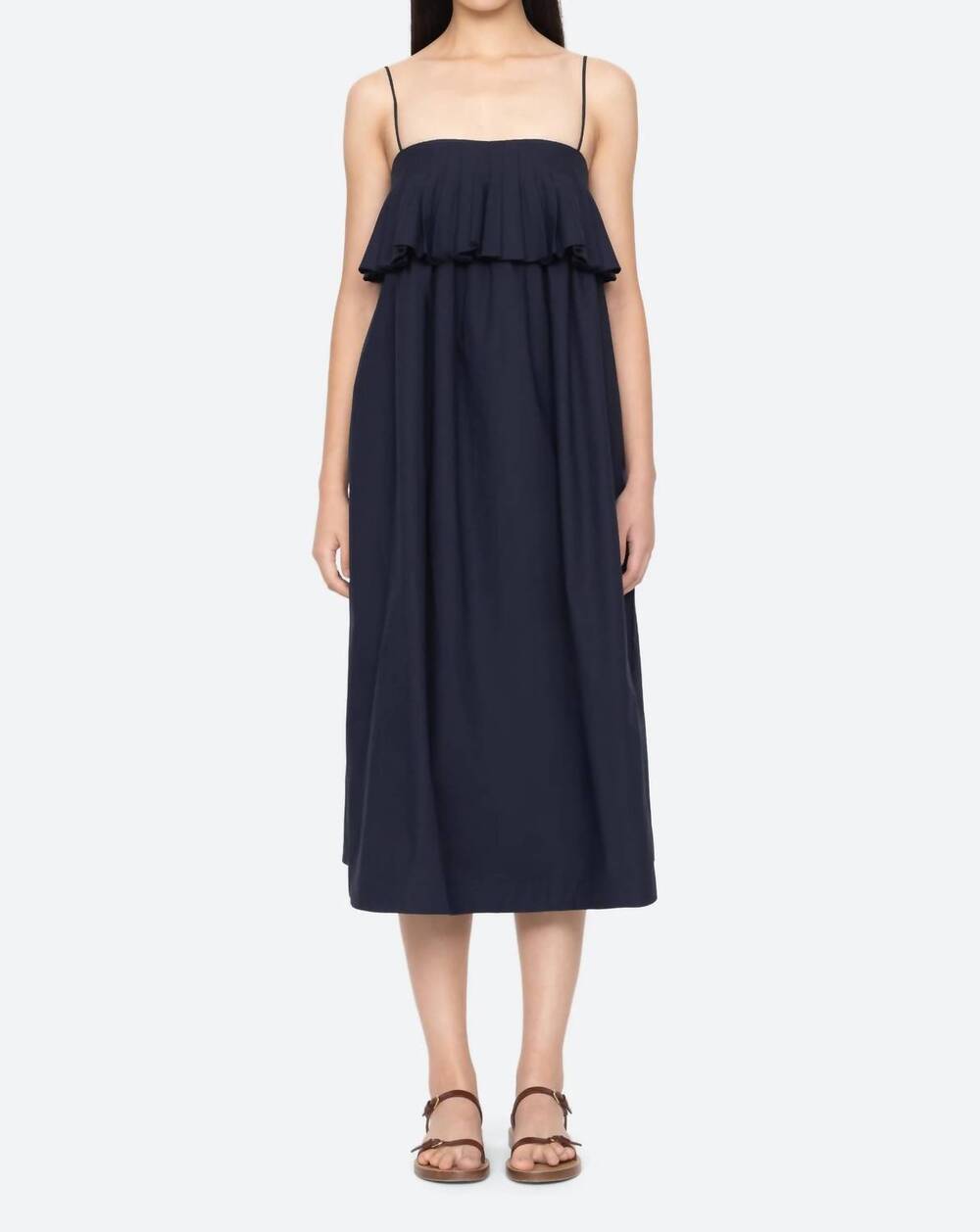 NEW SEA women's lois dress in navy
